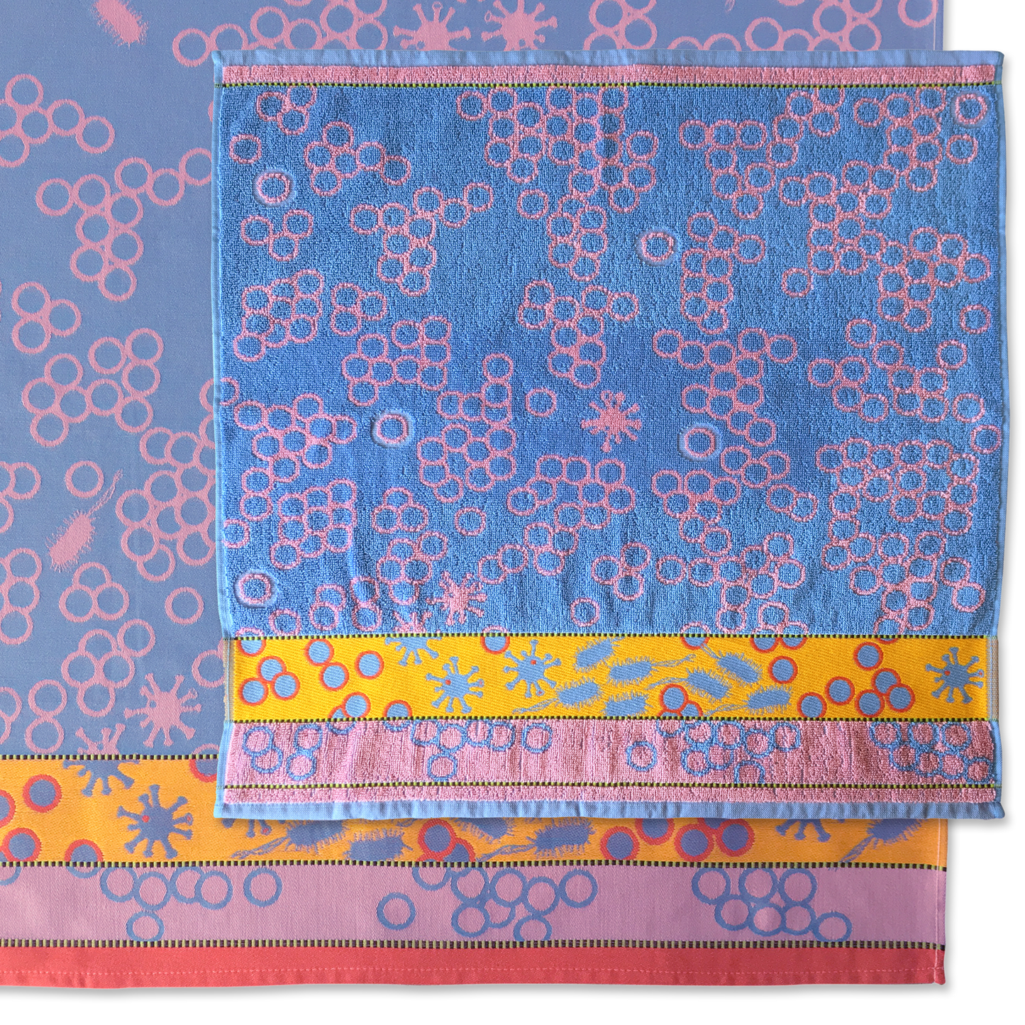 Bella Salmonella | Hand- & theedoek | Roze