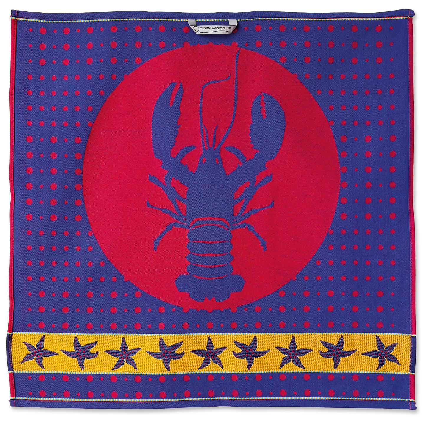 Lazy Lobster | Theedoek | Royal Blue