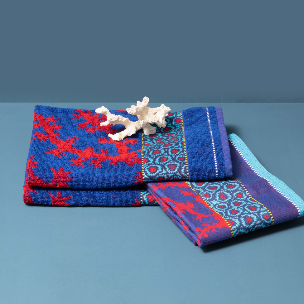 Koraal | Hand- & theedoek