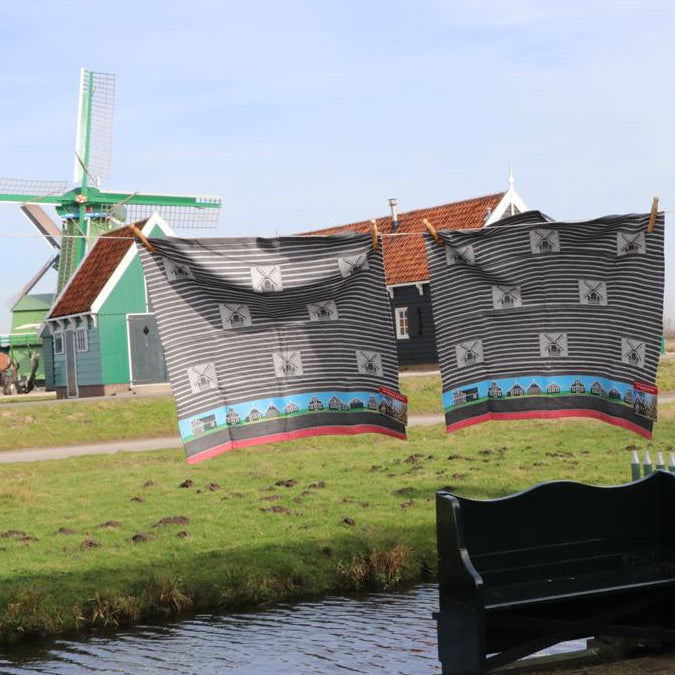 De Zaanse Schans | Hand- & theedoek | Theedoek