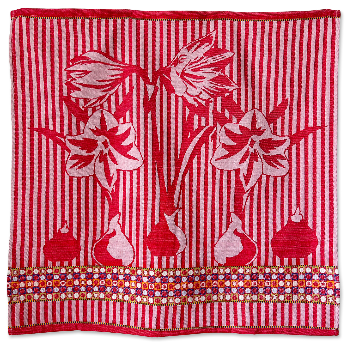 Amaryllis  | Theedoek | Rood