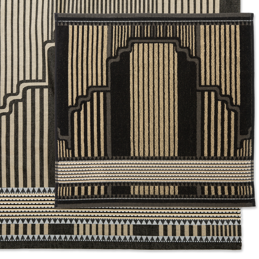 Baan-Brekend | Hand- & theedoek | Zwart