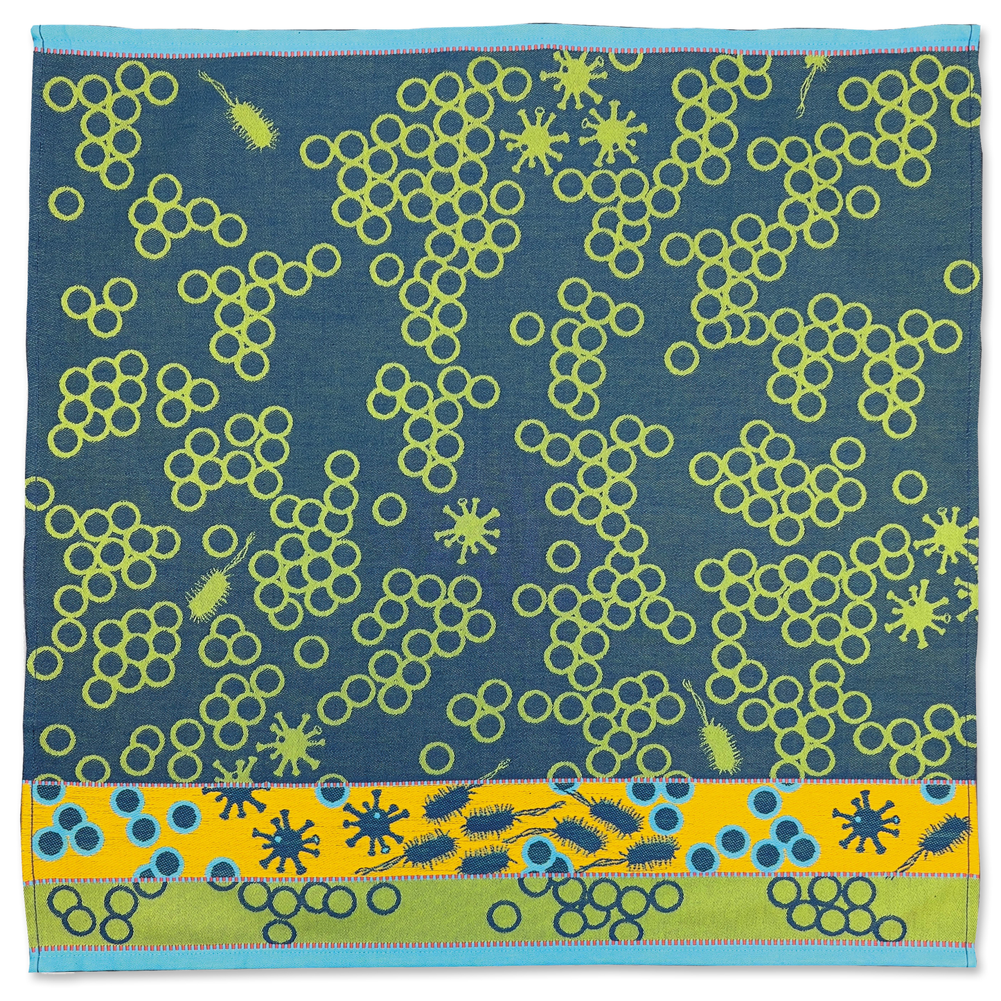 Bella Salmonella | Theedoek | Petrol