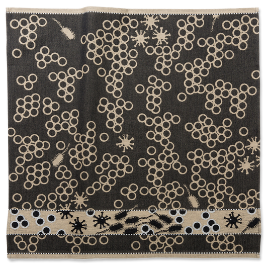 Bella Salmonella | Theedoek | Zwart