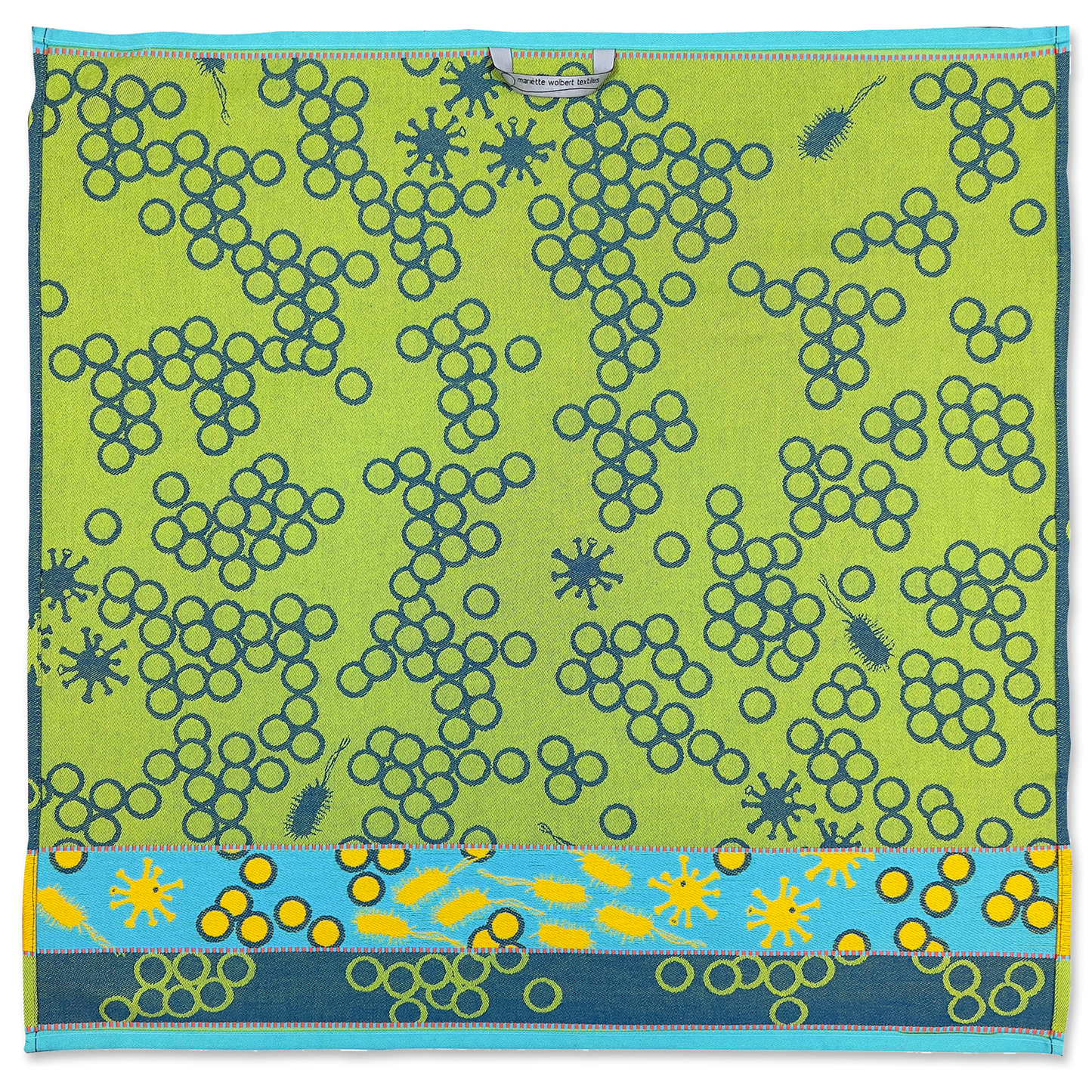 Bella Salmonella | Theedoek | Petrol