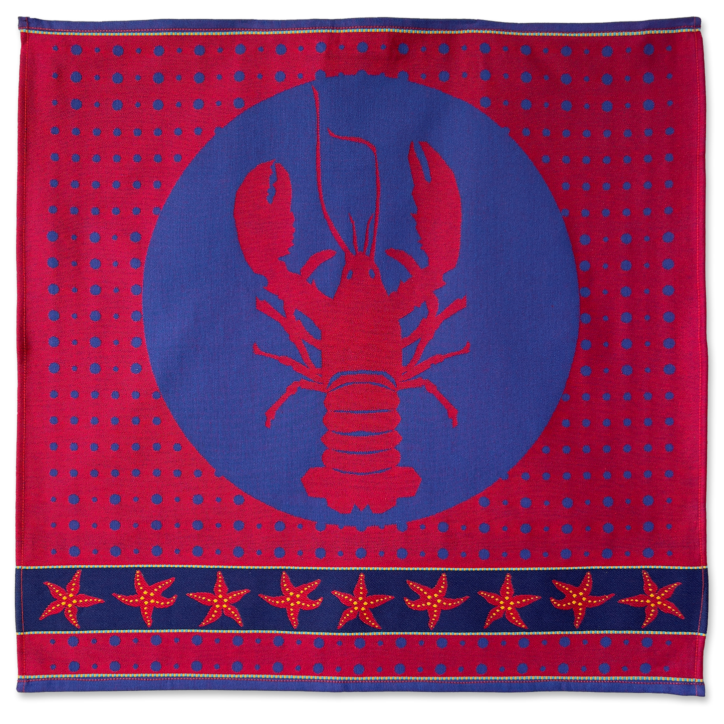 Lazy Lobster | Theedoek | Royal Blue