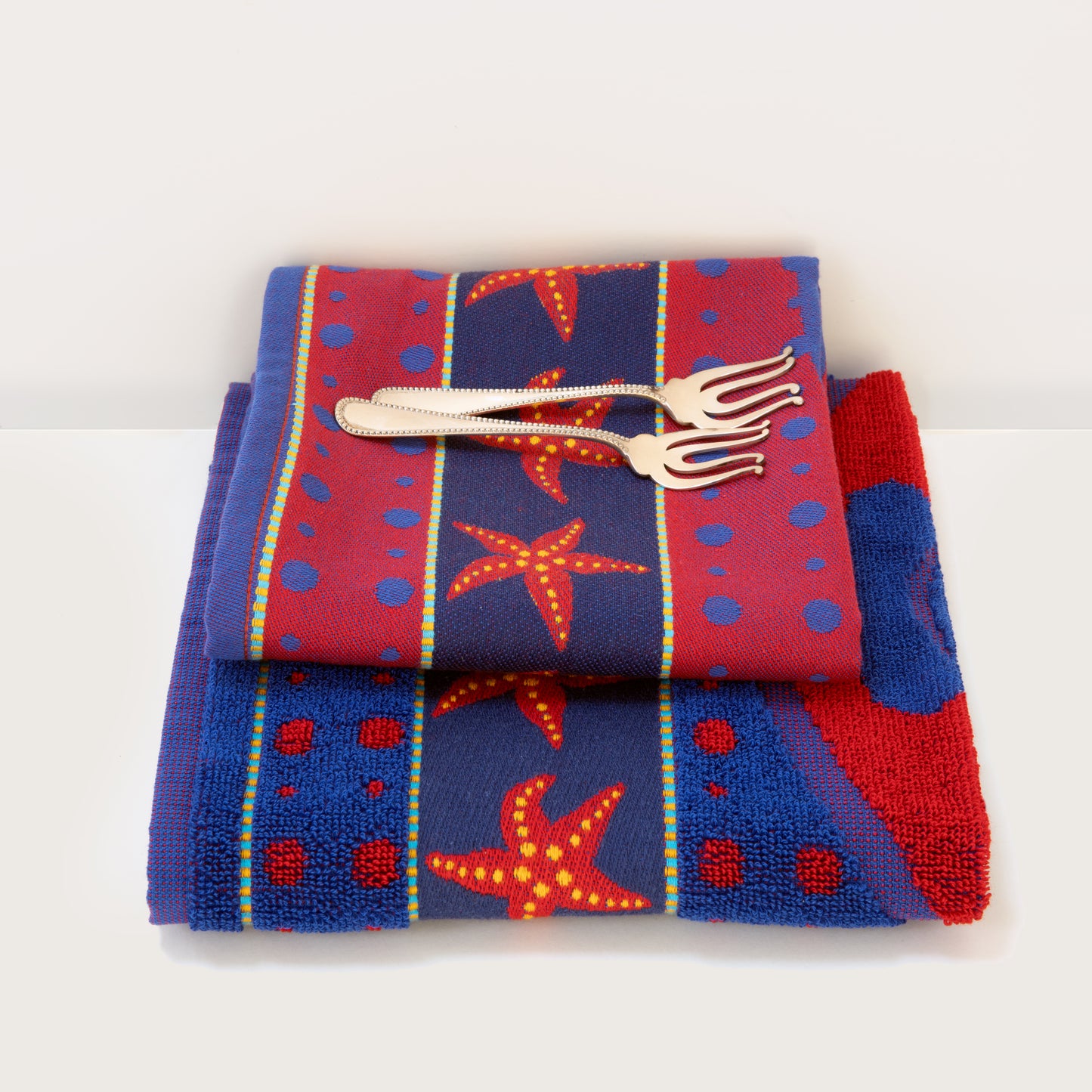 Lazy Lobster | Hand- & theedoek | Royal Blue