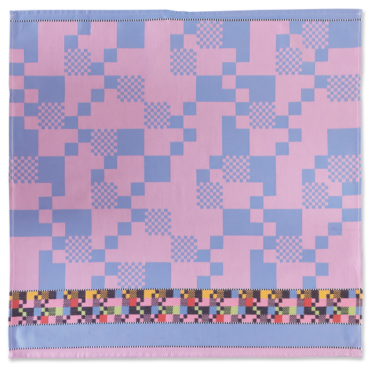 Soft Square | Theedoek | Roze