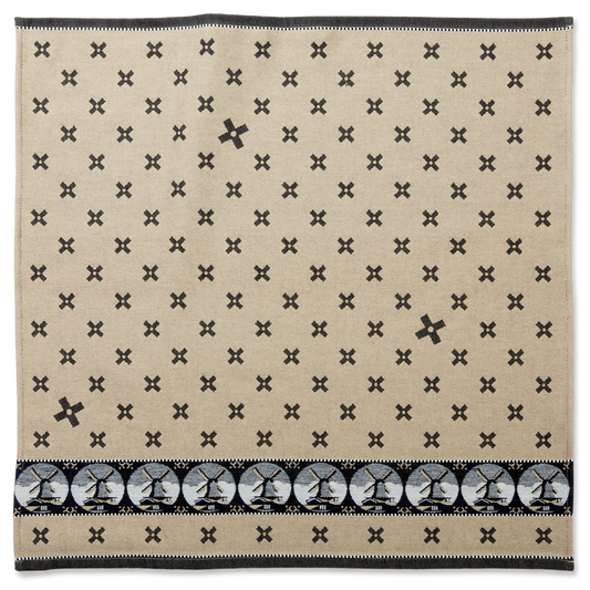 Woven Windmill | Theedoek | Zwart