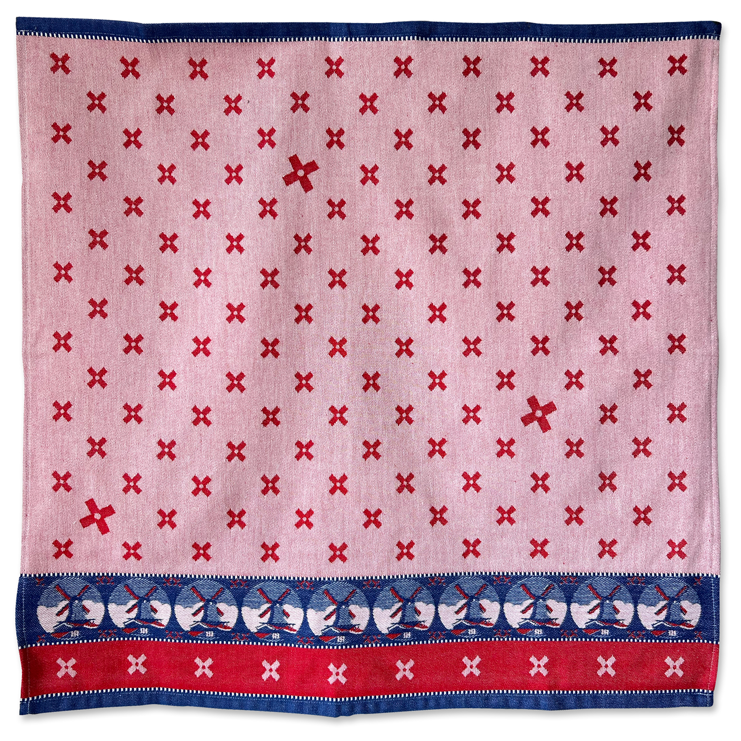 Woven Windmill | Theedoek | Rood