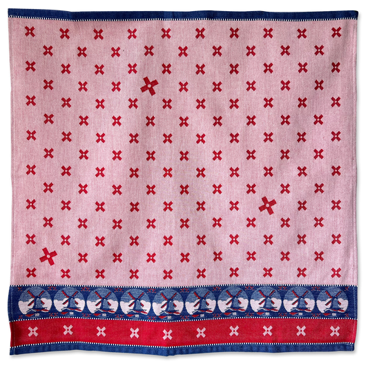 Woven Windmill | Theedoek | Rood